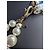 Chanel CC P19C La Pausa collana cintura logo a righe perla GHW scatola etichetta Blu - vista 12