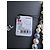 Chanel CC P19C La Pausa collana cintura logo a righe perla GHW scatola etichetta Blu - vista 15