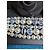 Chanel CC P19C Logo La Pausa Crociera Bracciale di Perle Striate scatola etichetta Blu - vista 5