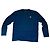 Autre Marque T-shirt unisex a maniche lunghe blu grande limitata per dipendenti Apple con logo