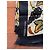 Foulard in Seta Vintage Sonia Rykiel Nero Crudo Giallo - vista 5