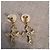 Autre Marque Pendientes Zoé Coste Oro Gold hardware - vista 4