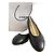 Cambon Bailarinas Chanel de piel negra Negro - vista 2