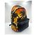 Nuovo zaino in nylon nero Saint Laurent Hunting Palm Tree Sunset Multicolore - vista 6