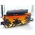 Nuovo zaino in nylon nero Saint Laurent Hunting Palm Tree Sunset Multicolore - vista 7