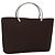 CHANEL Borsa a mano in nylon marrone CC Auth bs23545