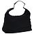 Borsa a spalla GUCCI in nylon nero argento 012 1553 0326 Auth bs23480