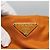 PRADA Shoulder Bag Nylon Orange Gold Auth EC663 Golden - view 13