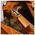 PRADA Shoulder Bag Nylon Orange Gold Auth EC663 Golden - view 15