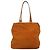 PRADA Shoulder Bag Nylon Orange Gold Auth EC663 Golden - view 2