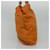PRADA Shoulder Bag Nylon Orange Gold Auth EC663 Golden - view 4