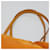 PRADA Shoulder Bag Nylon Orange Gold Auth EC663 Golden - view 8