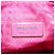 Prada Borsa a spalla in pelle rosa Auth EC644 - vista 15