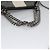 Autre Marque Borsa a mano Stella MacCartney Chain in cotone 2 vie nera Auth BA579 Nero - vista 6