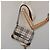 Borsa a spalla in tela Nova Check di BURBERRY beige Auth KD198 - vista 17