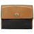 Borsa a spalla in tela a nido d'ape Christian Dior PVC nera e dorata Auth BA558 Nero D'oro - vista 11