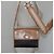 Borsa a spalla in tela a nido d'ape Christian Dior PVC nera e dorata Auth BA558 Nero D'oro - vista 15