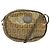 FENDI Zucchino Canvas Schultertasche PVC Braun Silber Authentisch th5785