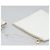 CHANEL Bolsa Tote Triple Coco Cadena Vinilo Cuero Blanco Oro CC Auth bs23423 Dorado - vista 21