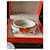 Hermès Clic H bracelet white and golden steel  - view 8