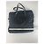 Vintage Chanel Monogramm Canvas Tasche Schwarz - Ansicht 11