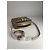Céline Vintage Celine Paris Triomphe Leder Monogramm Tasche Verde - vista 2