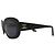 Gafas de sol Chanel negras acolchadas con logo CC dorado 5009 Negro