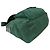 Borsa a tracolla Prada in nylon tessuto verde scuro con logo e fibbia - vista 6