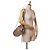 Chanel Gold Medium Metallic Calfskin Coco Pleats Drawstring Backpack Golden - view 10