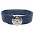 BRACCIALE LOUIS VUITTON WISH FLEUR MONOGRAM IN PELLE EPI BLU 18 CM
