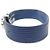 BRACCIALE LOUIS VUITTON WISH FLEUR MONOGRAM IN PELLE EPI BLU 18 CM - vista 2