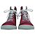 Sneakers alte Medusa Versace in satin e pelle fucsia 41 - vista 3