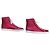 Sneakers alte Medusa Versace in satin e pelle fucsia 41 - vista 5