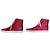 Sneakers alte Medusa Versace in satin e pelle fucsia 41 - vista 7