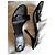 Mule Christian Dior Nere in Pelle e Camoscio Nero - vista 5