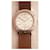 Relógio Hermès Clipper Automático Aço Eggshell Fora de branco - vista 10