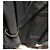 Bottega Veneta Oversized Blazer Schwarz Wolle mit Ledergürtel - Ansicht 3