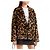 Mcq Leopardenmuster Kunstpelzjacke Leopardenprint
