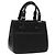 Borsa a mano in pelle nera Burberry Auth am8014 Nero