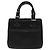 Borsa a mano in pelle nera Burberry Auth am8014 Nero - vista 13