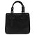 Borsa a mano in pelle nera Burberry Auth am8014 Nero - vista 2