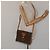 Céline Borsa a spalla in tela Macadam CELINE in pelle PVC marrone oro Auth BD908 D'oro - vista 23