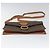 Céline Borsa a spalla in tela Macadam CELINE in pelle PVC marrone oro Auth BD908 D'oro - vista 5