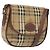 Autre Marque Borsa a spalla Burberrys Nova Check PVC Beige Oro Auth JB025 D'oro
