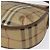 Autre Marque Borsa a spalla Burberrys Nova Check PVC Beige Oro Auth JB025 D'oro - vista 15