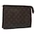 LOUIS VUITTON Monogram Poche Toilette 26 Pouch M47542 LV Auth KD196 Monograma Lona  ref.2125138