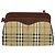 Autre Marque Borsa a spalla Burberrys Nova Check PVC Beige Marrone oro Auth bs23485 D'oro - vista 13