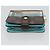 LOUIS VUITTON Monogram Groom Portefeuille Compact Zippé Bleu M60036 LV Auth hk2238 Monogramme - vue 3