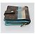 LOUIS VUITTON Monogram Groom Portefeuille Compact Zippé Bleu M60036 LV Auth hk2238 Monogramme - vue 5