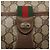GUCCI GG Supreme Web Sherry Line Borsa PVC Beige Oro 89 02 032 Auth BA728 D'oro - vista 18